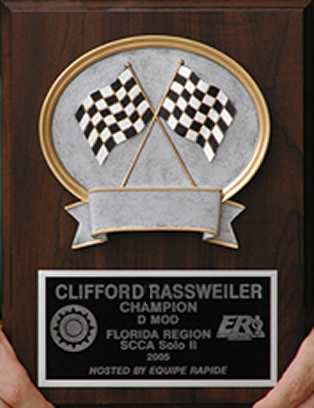 autocross championship trophy